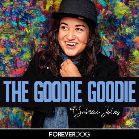 Photo of Sabrina's official podcast The Goodie Goodie with Sarina Jalees 